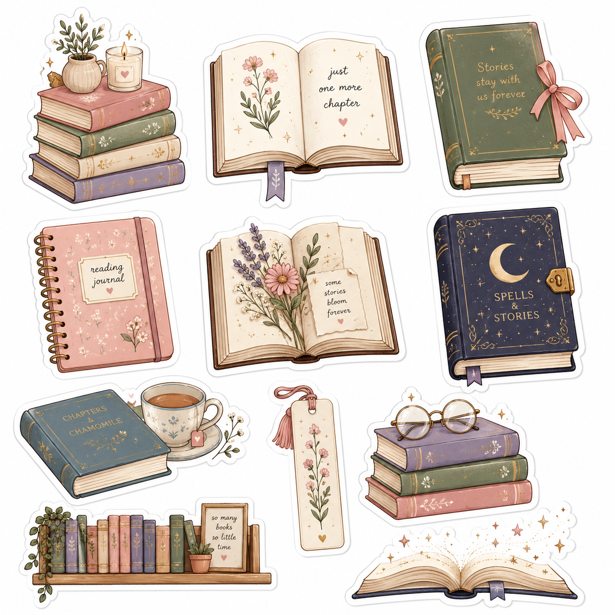 Book lover Sticker