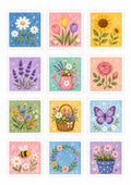 Blumen Briefmarken