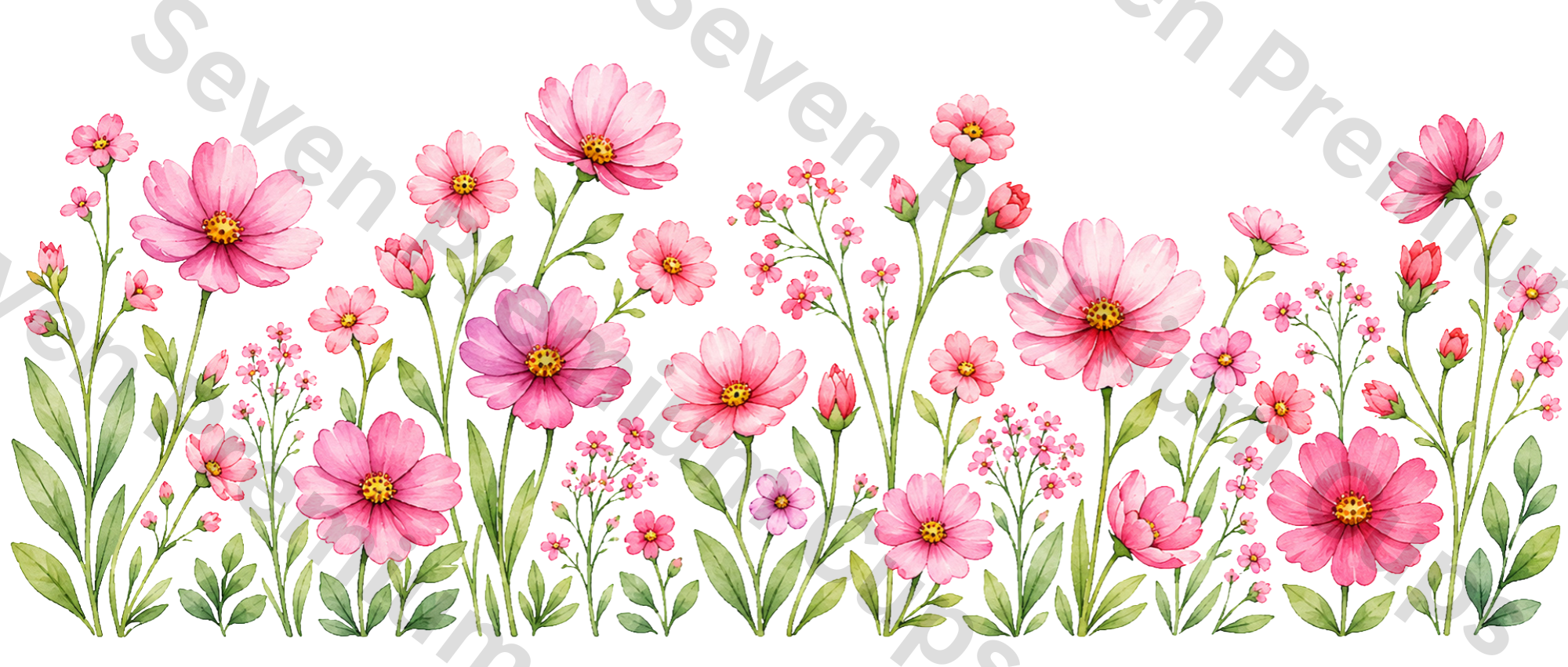 Blumenwiese Pink