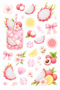 Drachenfrucht.Lychee