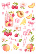 Himbeere-Pfirsich