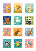 Tierchen Briefmarken