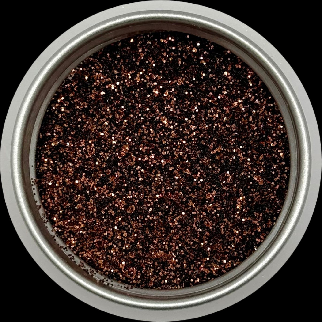 Braun - Feiner Glitzer