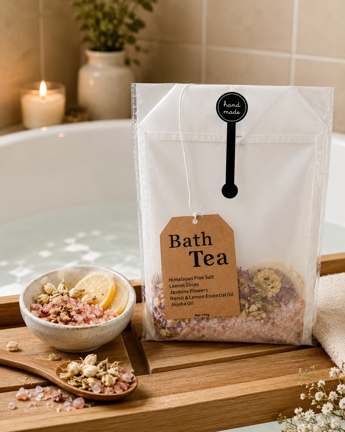 Bath Tea – Floral Pink Relax