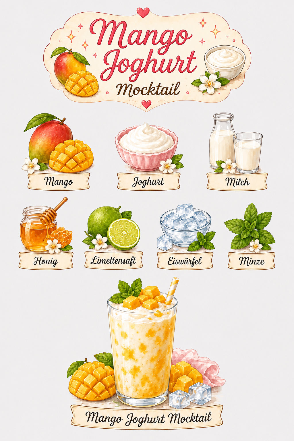 Mango-Joghurt