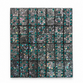 Domino - Silber/Blau