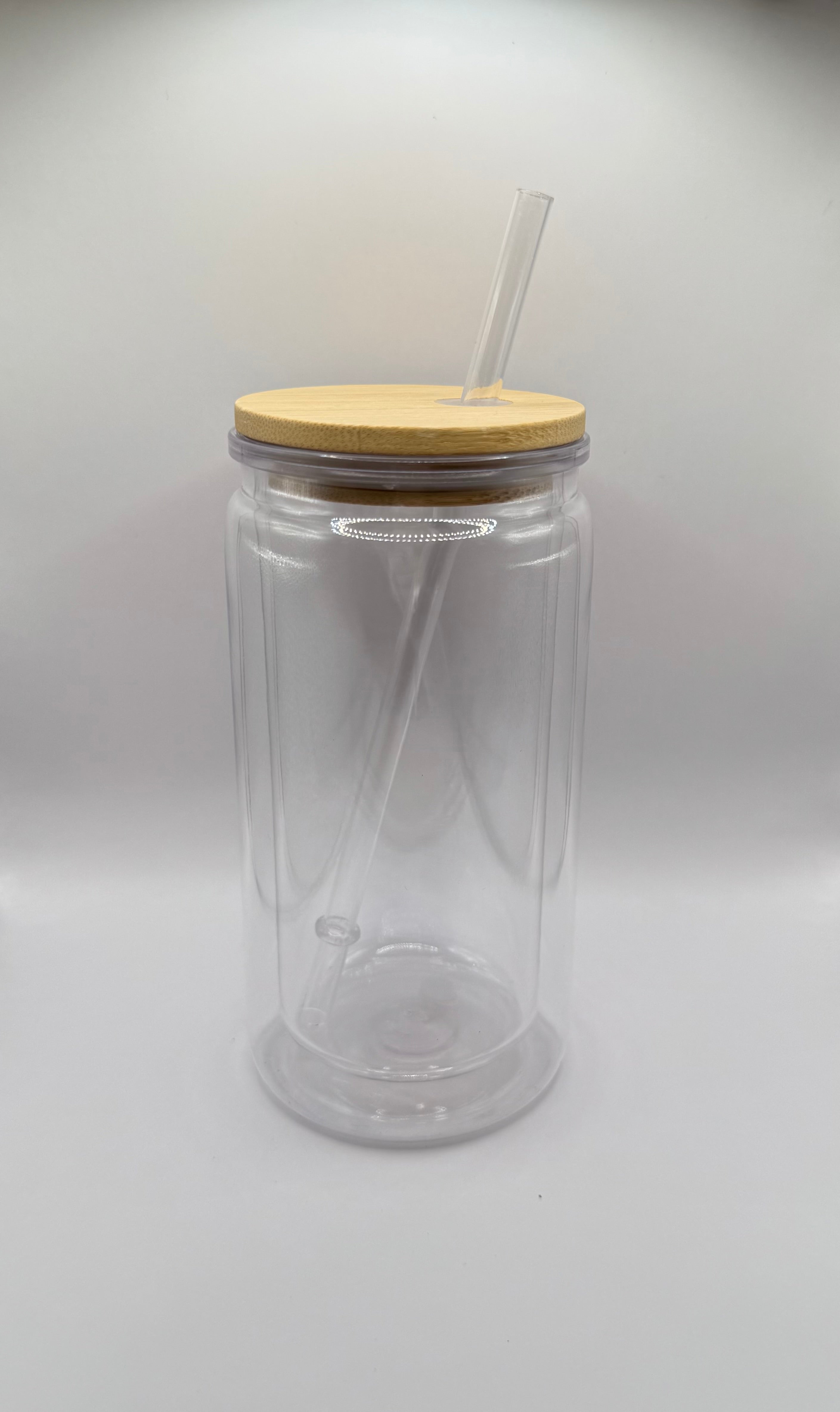 Bambus -Doppelwandiger Kunststoffbecher