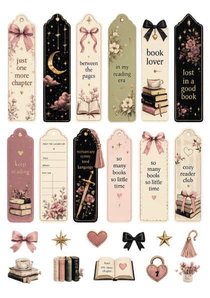 Booklover Lesezeichen