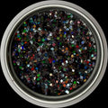 Schwarz - Feiner Glitzer