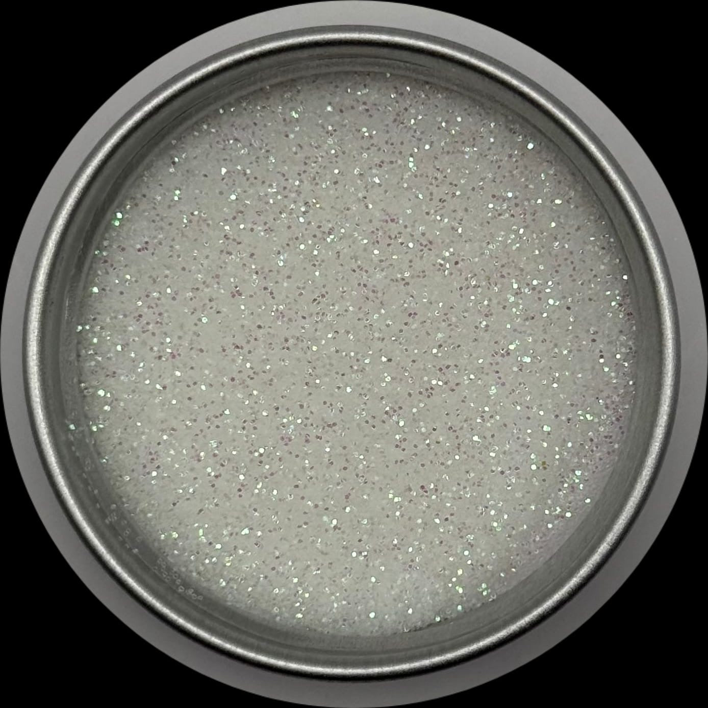 Weiss - Feiner Glitzer